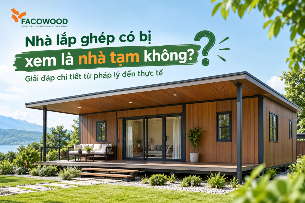nhà lắp ghép có bị nhà tạm không?